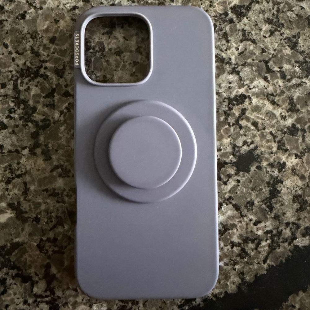 PopSocket Purple iPhone 16 Pro Max Grip Case
